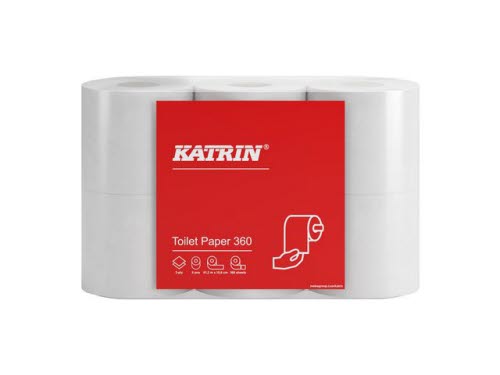 Toalettpapper Katrin 360 42 rl/fp
