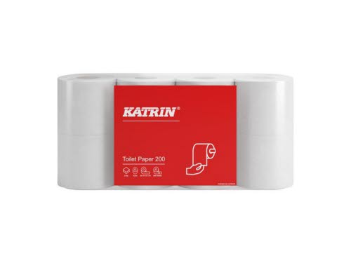 Toalettpapper Katrin 200 64 rl/fp