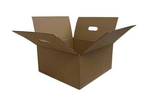 Versandkarton aus Wellpappe E274 380x380x190mm