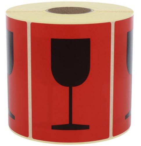 Huomiotarra 74*105 mm "Särkyvää + Fragile"